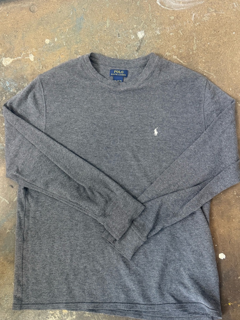 Polo by Ralph Lauren Men's Crewneck Sweater - Charcoal Gray
